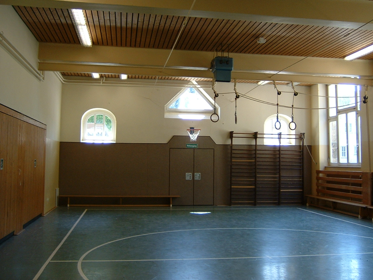 ... die alte Gymnastikhalle